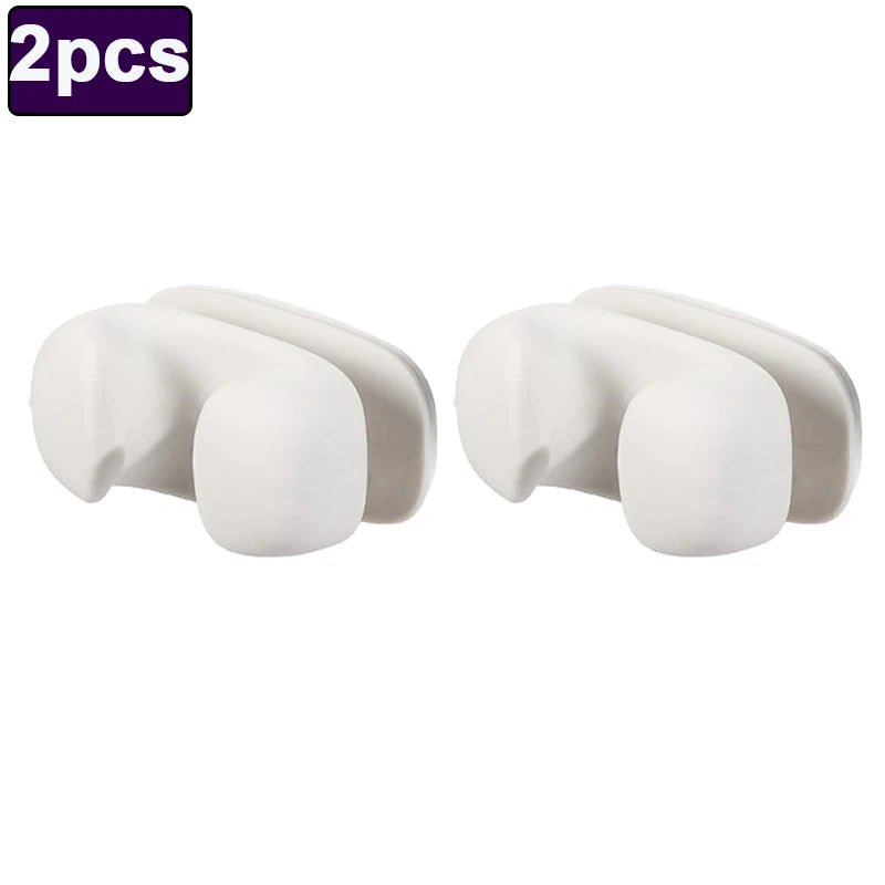 1/4pcs Rice Spoon Holder Hook Silicone Rice Spoon Storage Rack Kitchen plug fixed wire winder Wall - Mounted Cooker Spoon Shelf - Verduranest