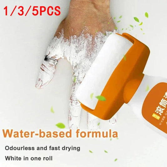 Antibacterial Wall Paint – Strong Repair Latex Paint with Roller Brush for Living Room & Kitchen - Verduranest