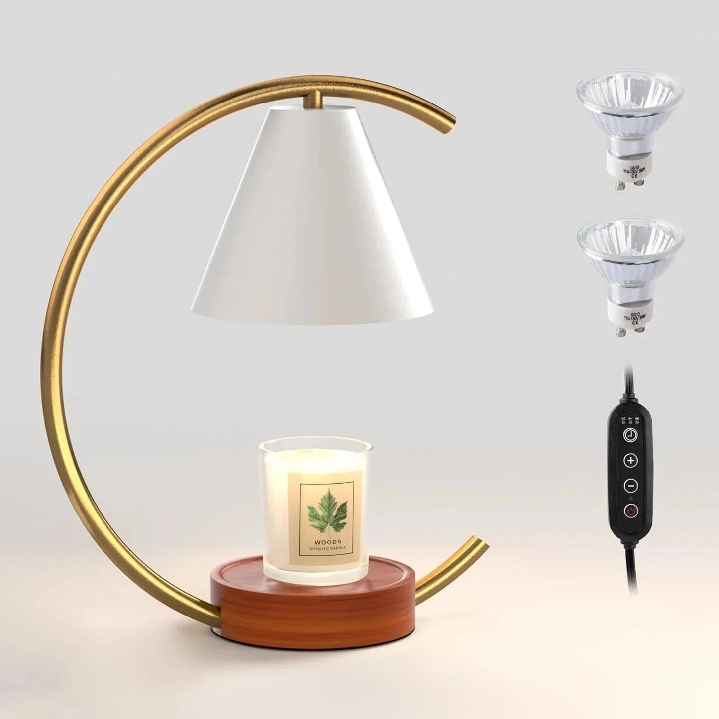 Dimmable Candle Warmer Lamp – Efficient, Flame - Free Fragrance - Verduranest