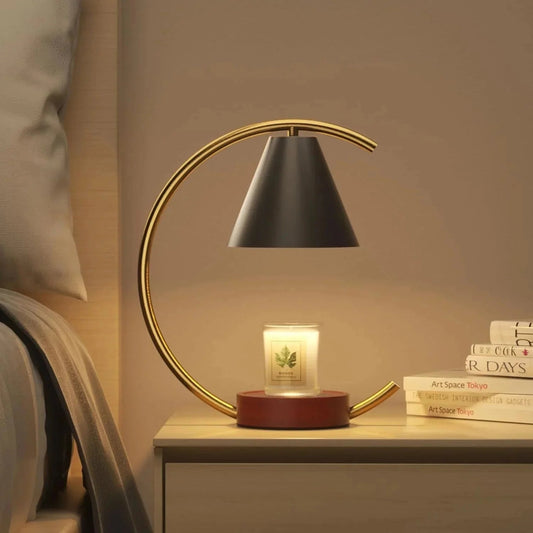 Dimmable Candle Warmer Lamp – Efficient, Flame - Free Fragrance - Verduranest