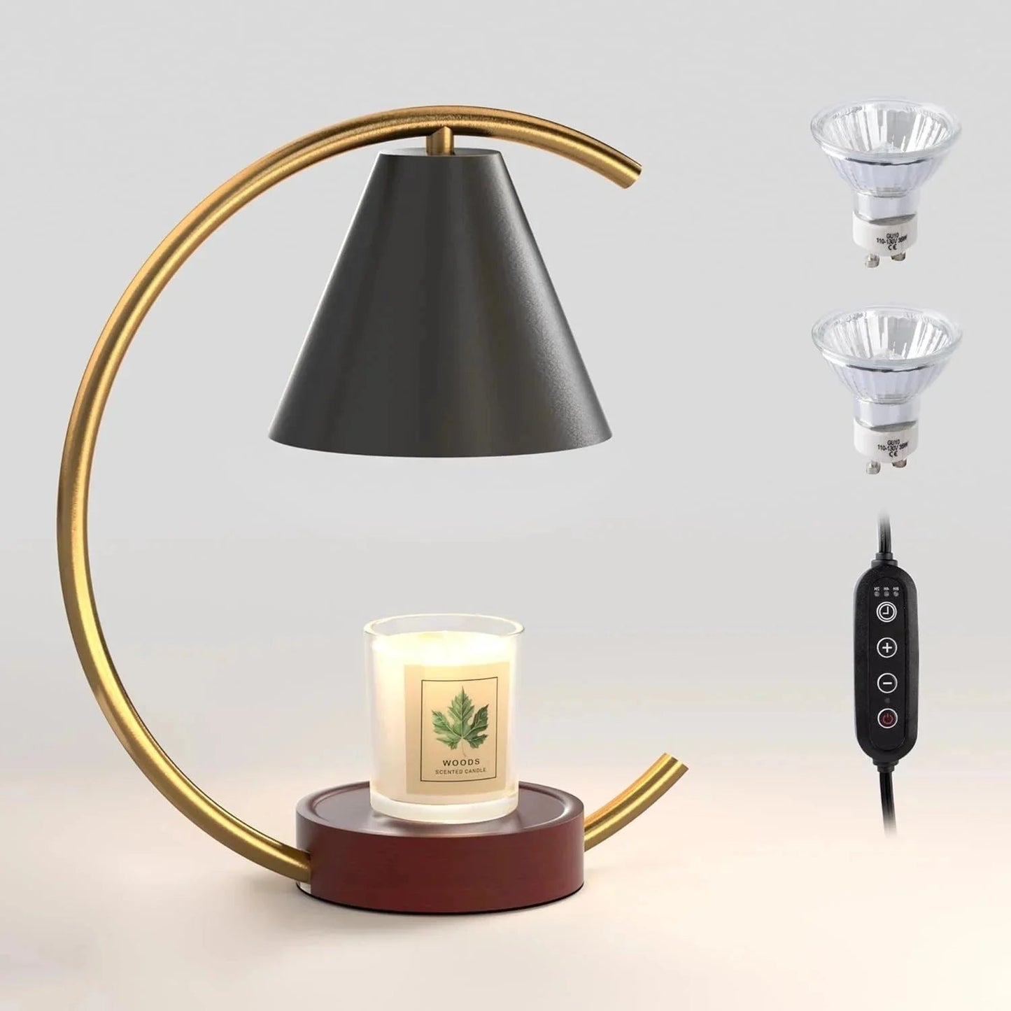 Dimmable Candle Warmer Lamp – Efficient, Flame - Free Fragrance - Verduranest