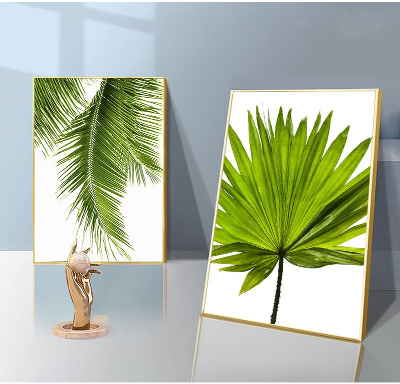 Home Decor Green Plant Canvas Painting - Verduranest
