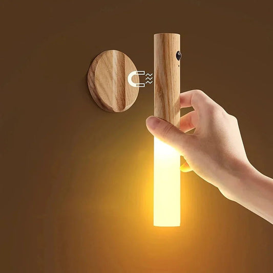 Intelligent Human Body Induction LED Night Light – Rechargeable Wall Light for Corridor, Cabinet, and Toilet - Verduranest