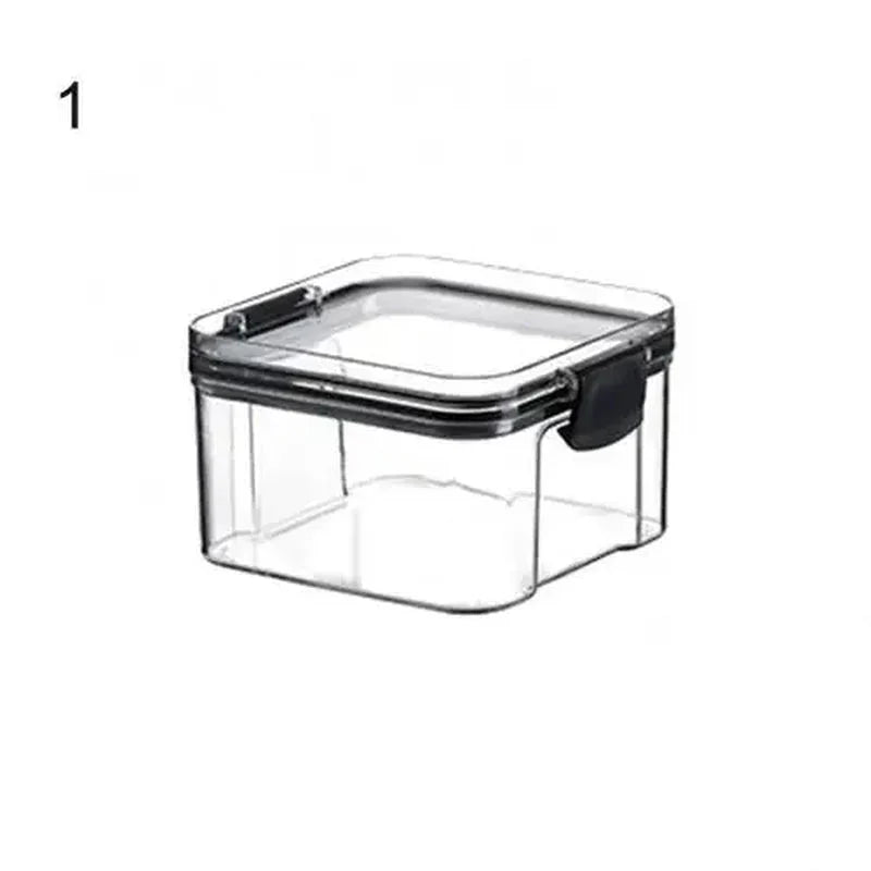 Multipurpose Food Storage Containers Set - Clear Jars with Lids for Cereal, Candy, and Dry Goods - Verduranest