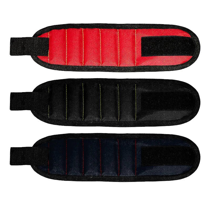 Strong Magnetic Wristband β Portable Tool Bag for Holding Screws, Nails, Nuts, Bolts, and Drill Bits - Verduranest