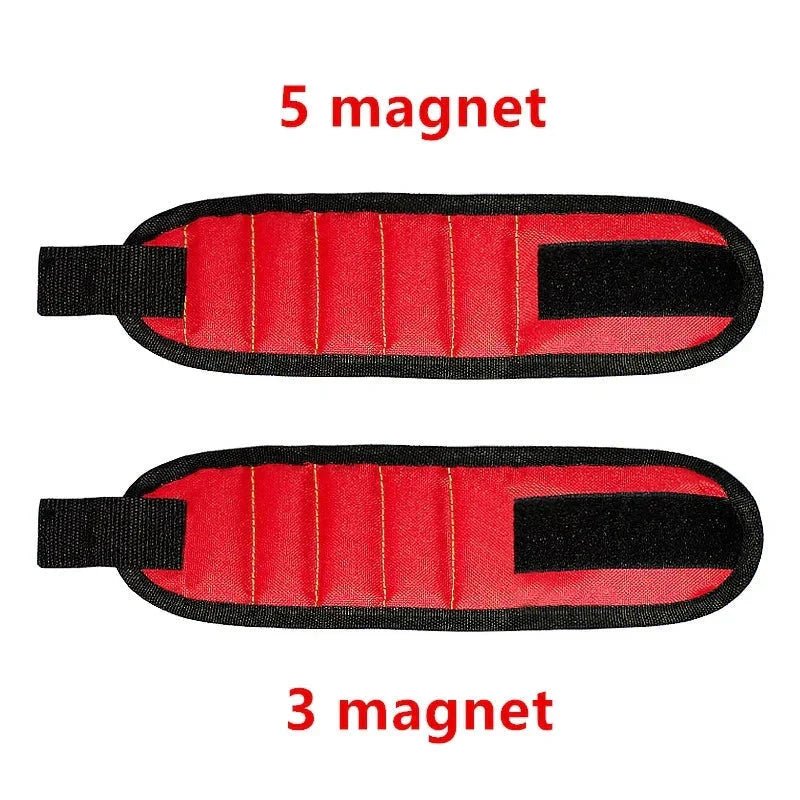 Strong Magnetic Wristband β Portable Tool Bag for Holding Screws, Nails, Nuts, Bolts, and Drill Bits - Verduranest