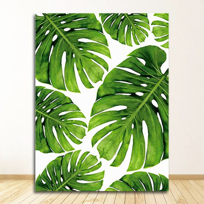 Home Decor Green Plant Canvas Painting - Verduranest