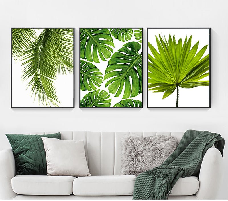 Home Decor Green Plant Canvas Painting - Verduranest