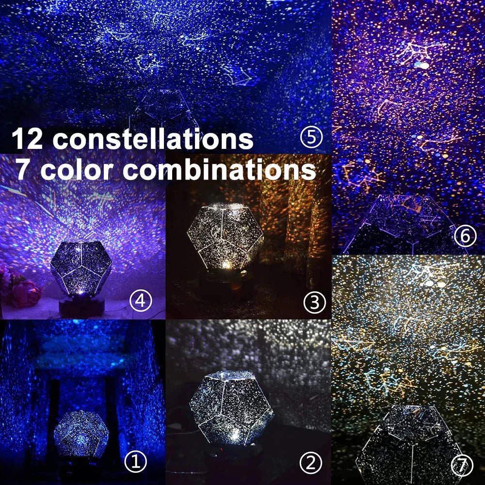 Star Projector Constellation Night Light - Verduranest