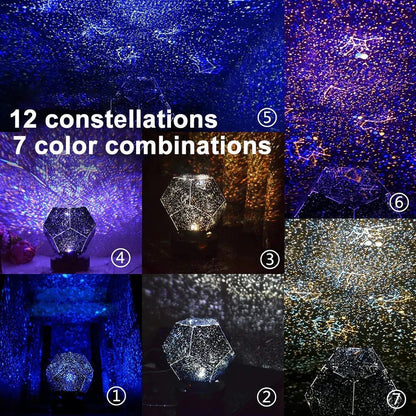 Star Projector Constellation Night Light - Verduranest